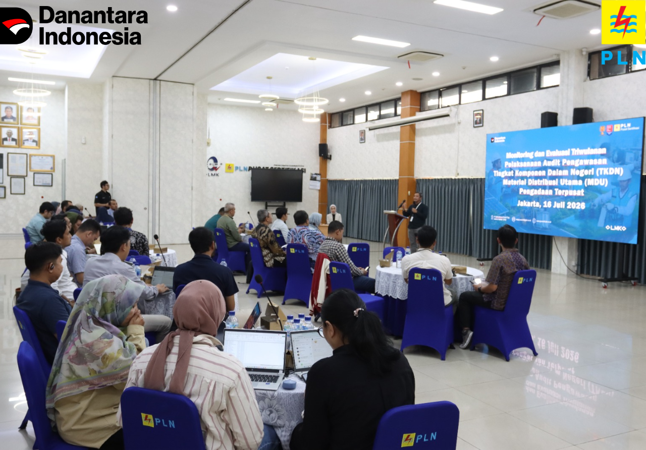 PLN Pusertif Perkuat Tata Kelola Pengadaan melalui Monitoring dan Evaluasi Triwulanan Audit Pengawasan TKDN Material Distribusi Utama